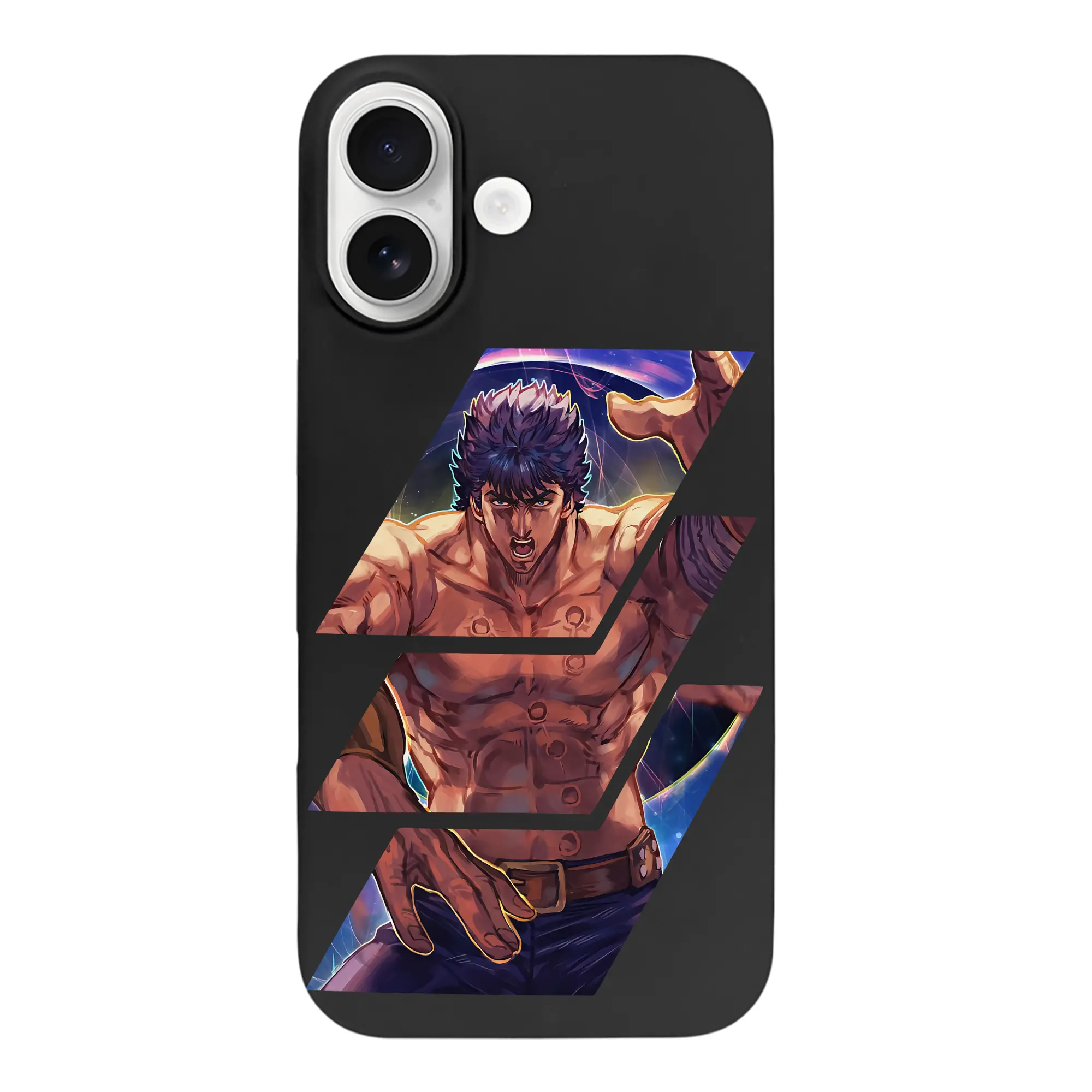 北斗の拳 グッズ,ケンシロウ - iPhone 17 シリーズ シリコンケース 薄型 耐衝撃 指紋防止 ソフトタッチカバー 精密フィット 傷防止 保護ケース iPhone 17/17 Air/17 Pro/17 Pro Max 対応